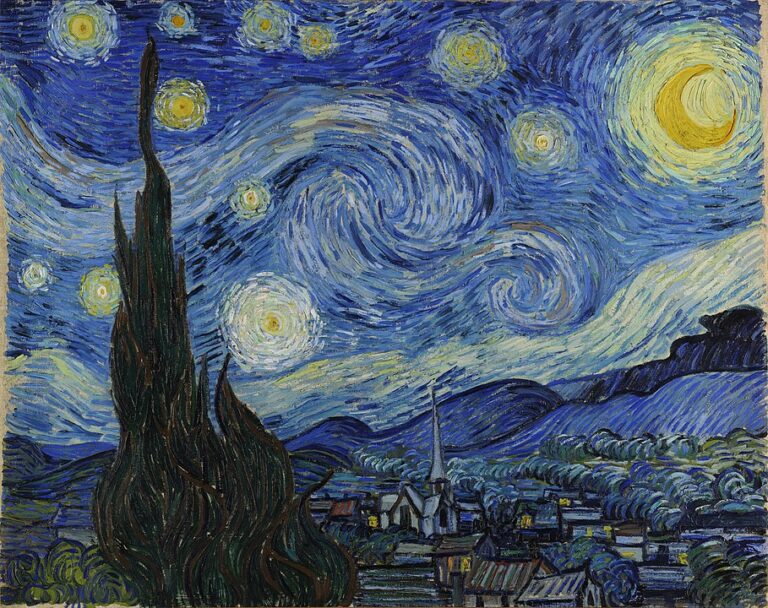 Vincent van Gogh "The Starry Night,